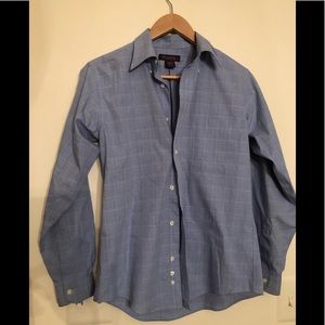 Brook brothers blue dressy shirt for men